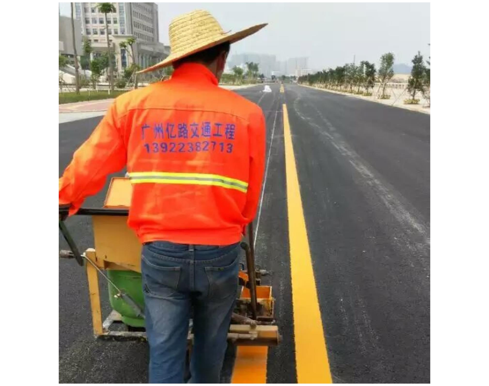 市政道路劃線(xiàn)